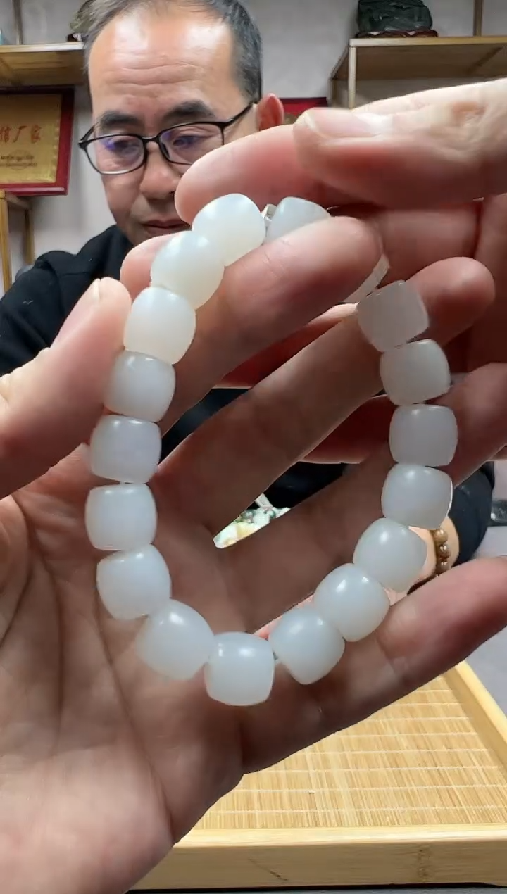 【闪购商品】和田玉手链未镶嵌12