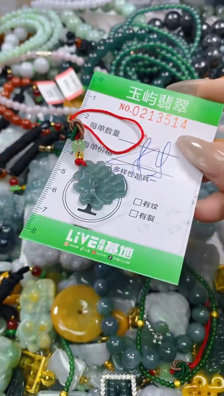 颈饰未镶嵌翡翠闪购0213514多样性发其一