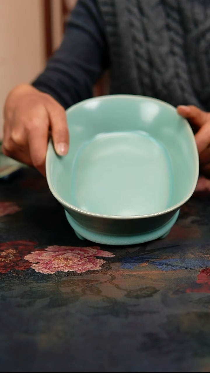 瓷片原产地原矿釉汝瓷