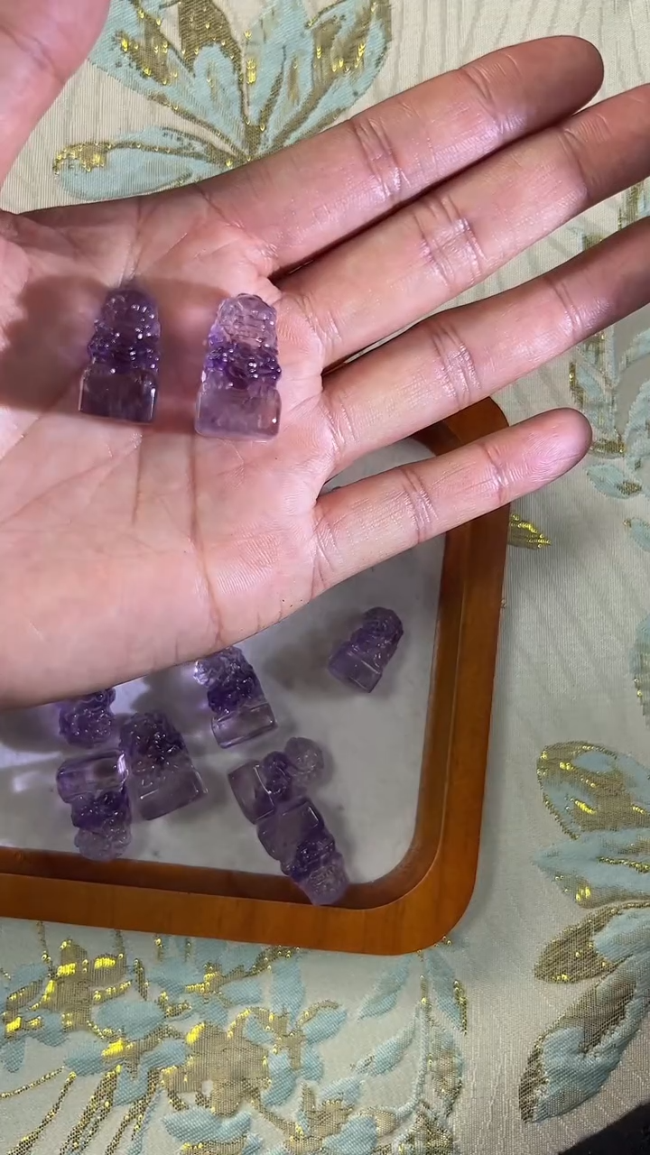 【闪购商品】水晶摆件未镶嵌ZW3133多样性发一件