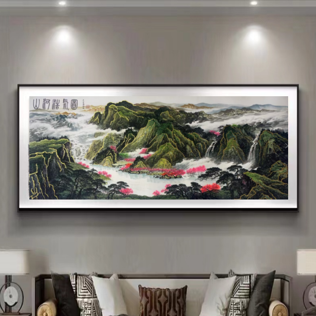 秘境山水《山河浩气图》