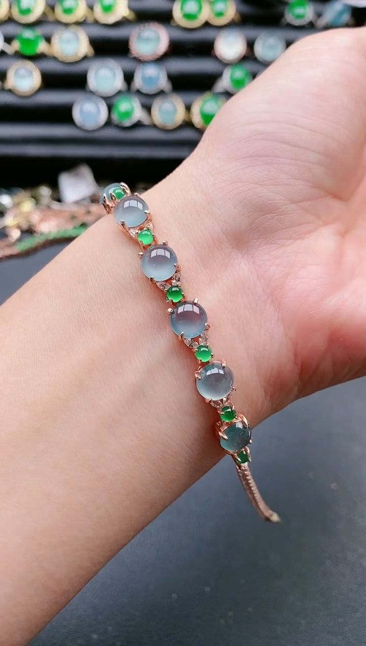 【闪购商品】翡翠戒指银S925镶嵌1111111