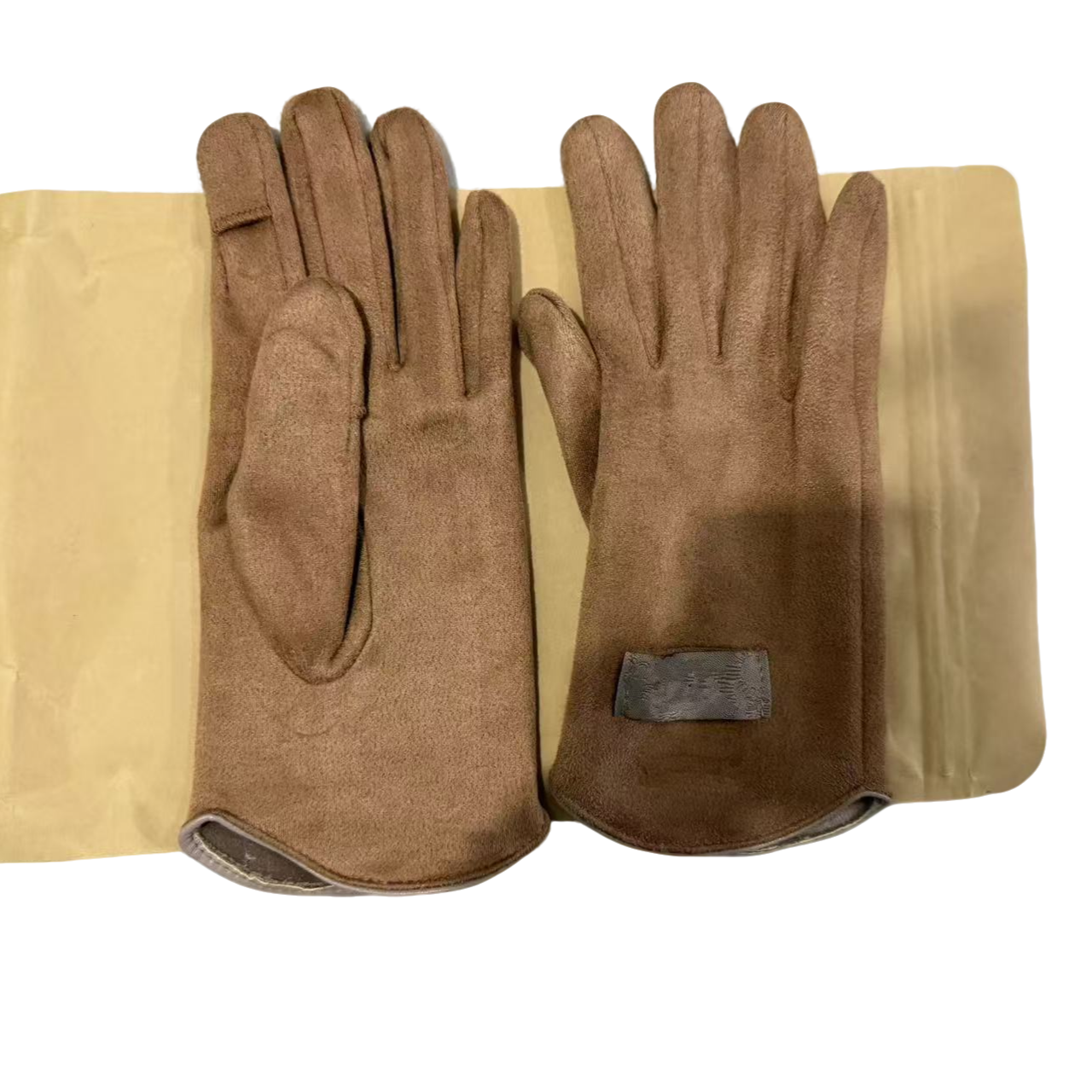 U秋冬薄绒保暖御寒手套