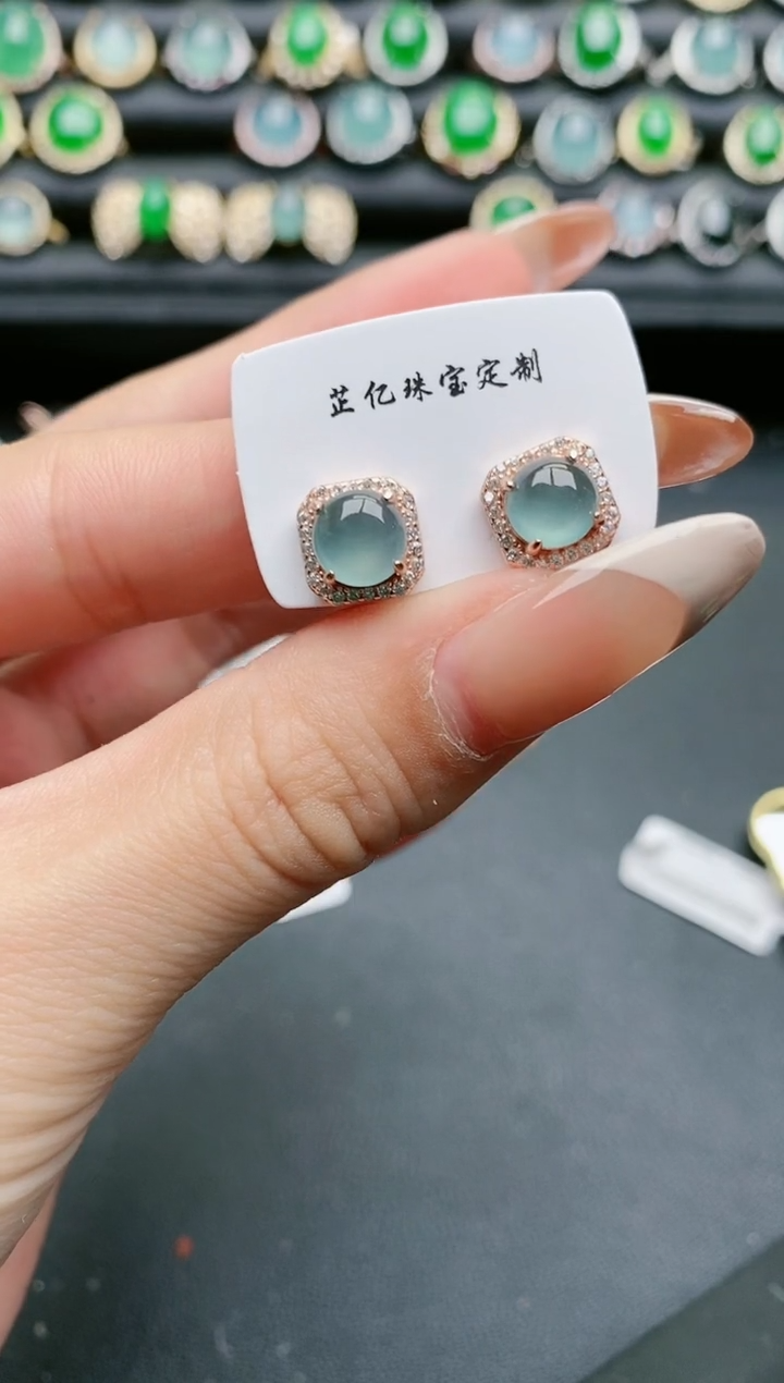 【闪购商品】翡翠戒指银S925镶嵌1111111