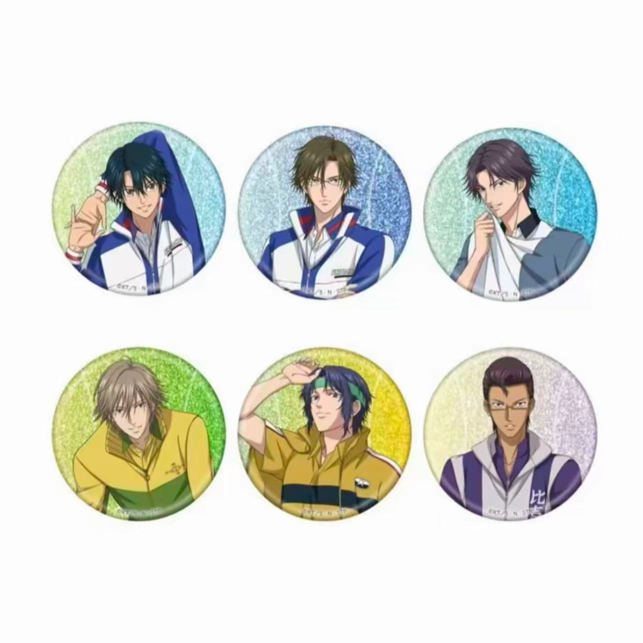 日谷正版 网球王子JF2026 罗森吧唧徽章 盲盒代拆