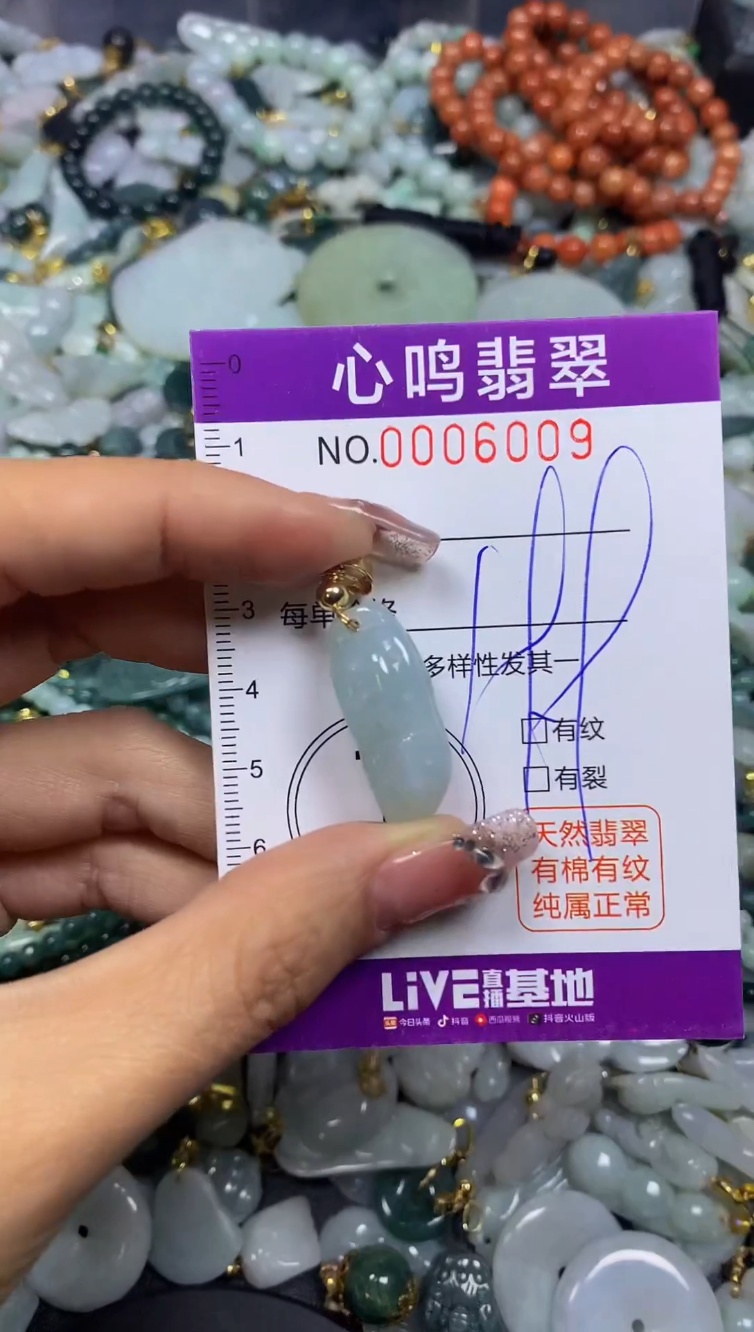 【闪购商品】翡翠颈饰未镶嵌闪购006009