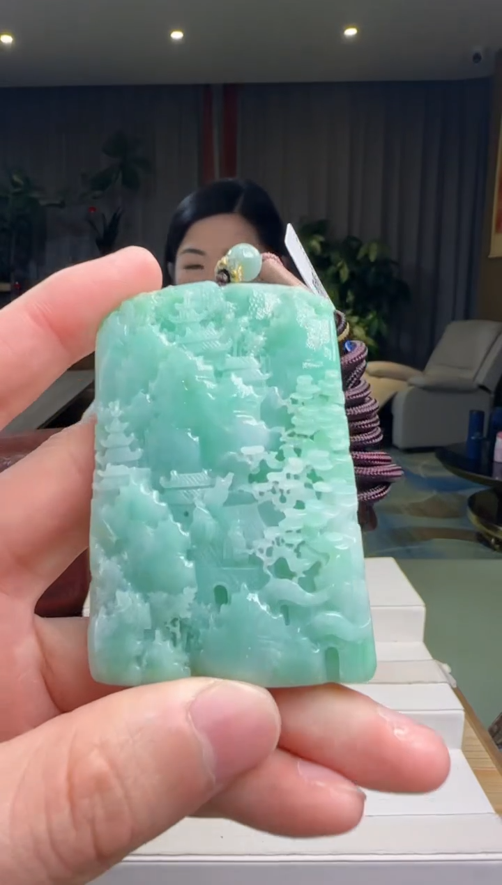 【闪购商品】翡翠颈饰未镶嵌DY@@960Q7J03113