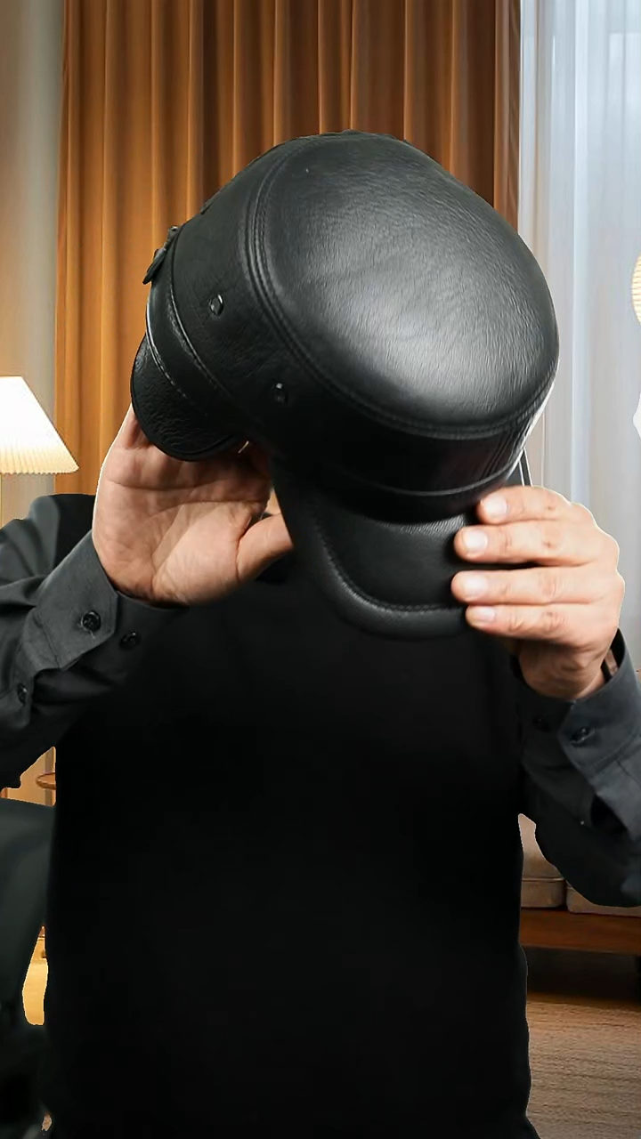 羊皮（革）真皮帽子03