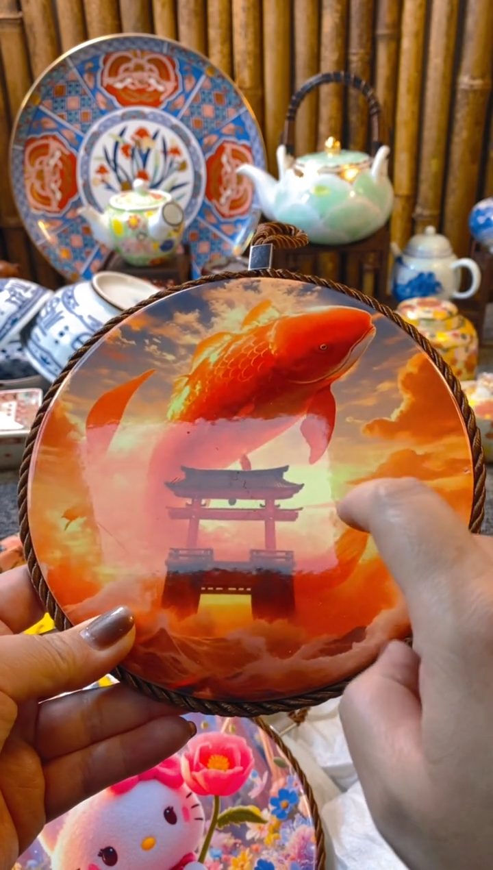 【闪购商品】瓷片开心快乐每一天呀