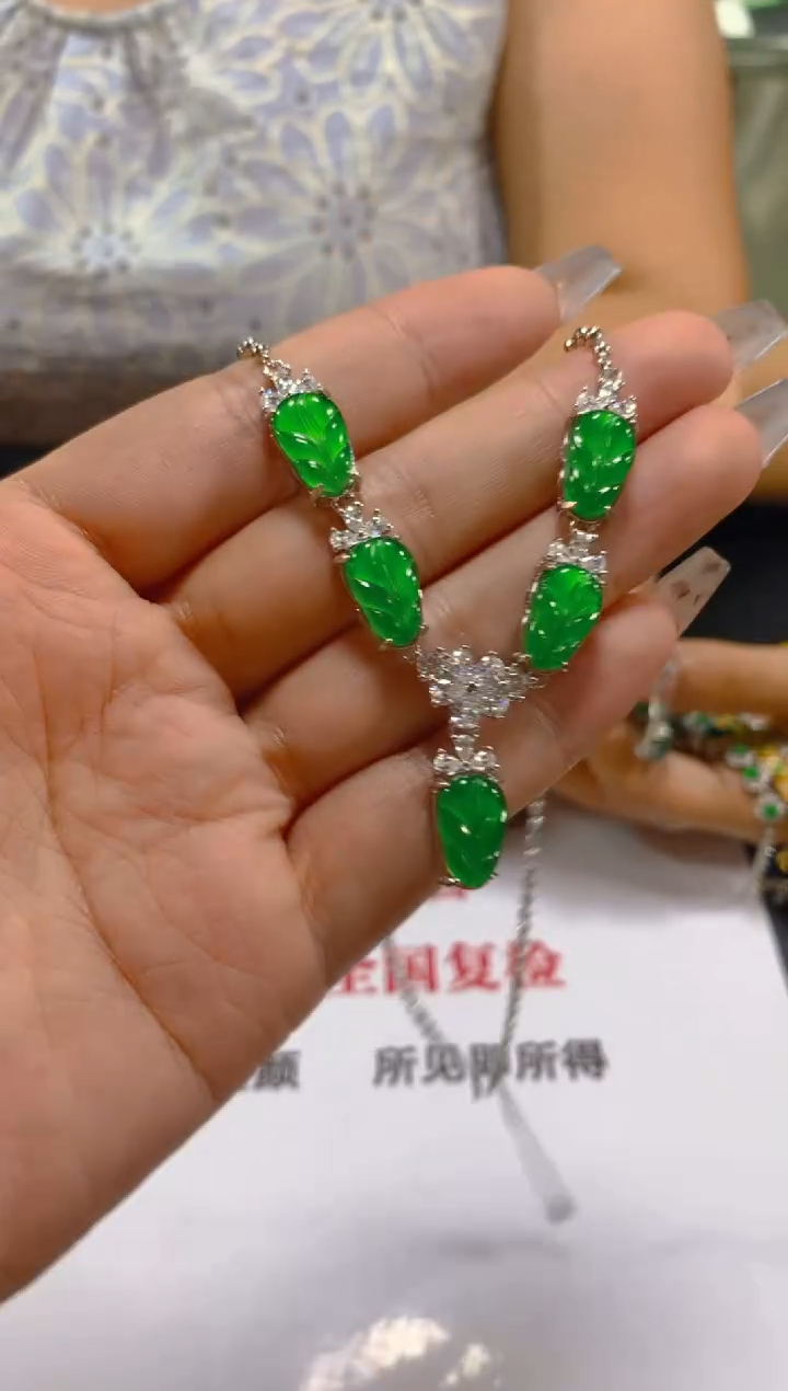 套链未镶嵌翡翠多样性发一