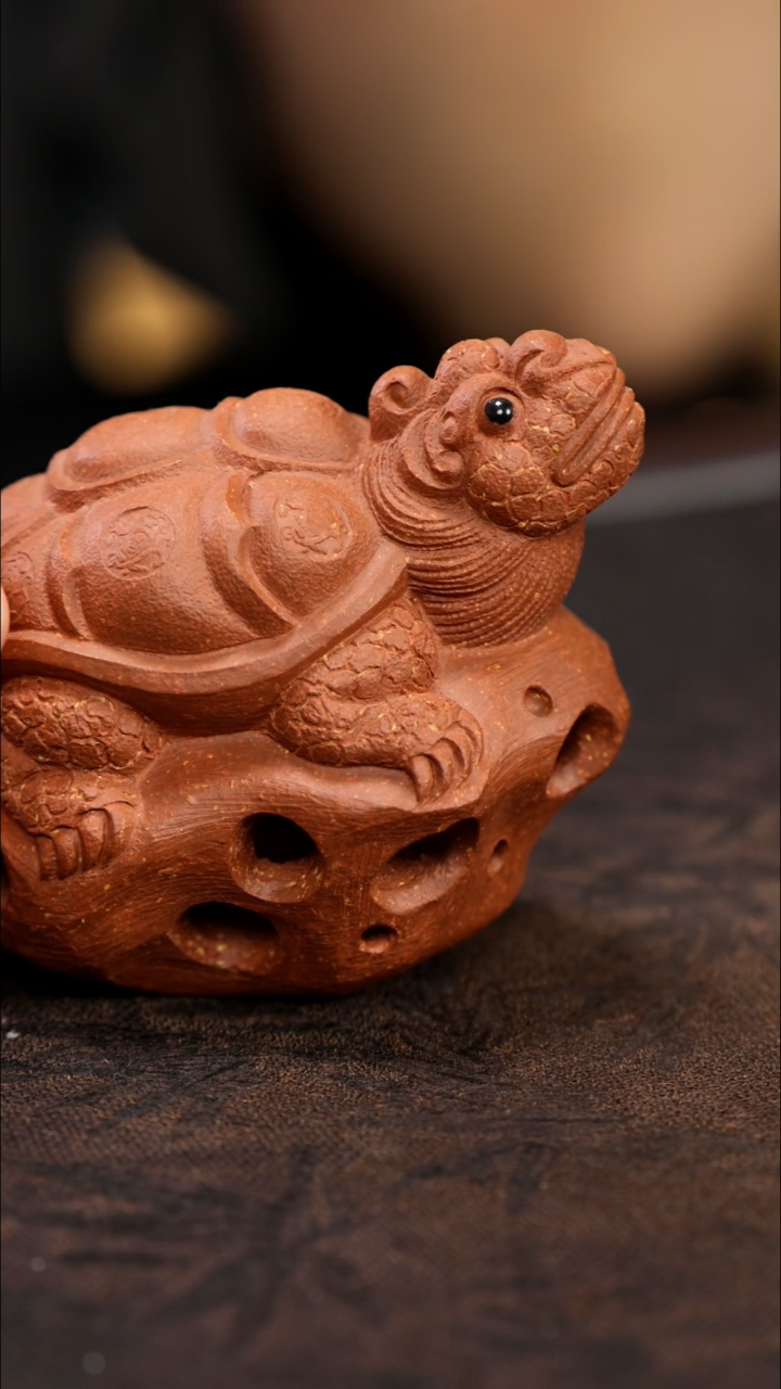 紫砂茶宠紫砂龙龟