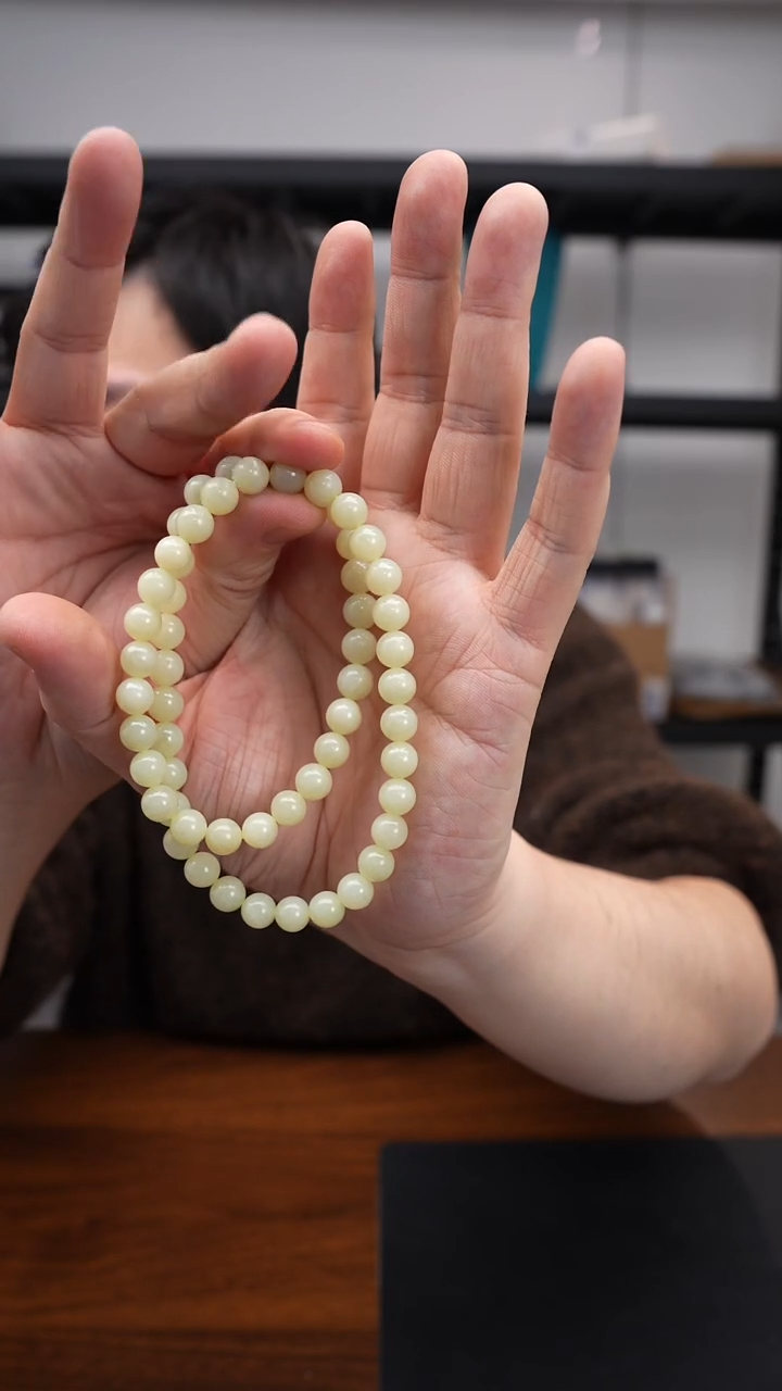 项链未镶嵌和田玉1223DL374（多样性发其一）项链