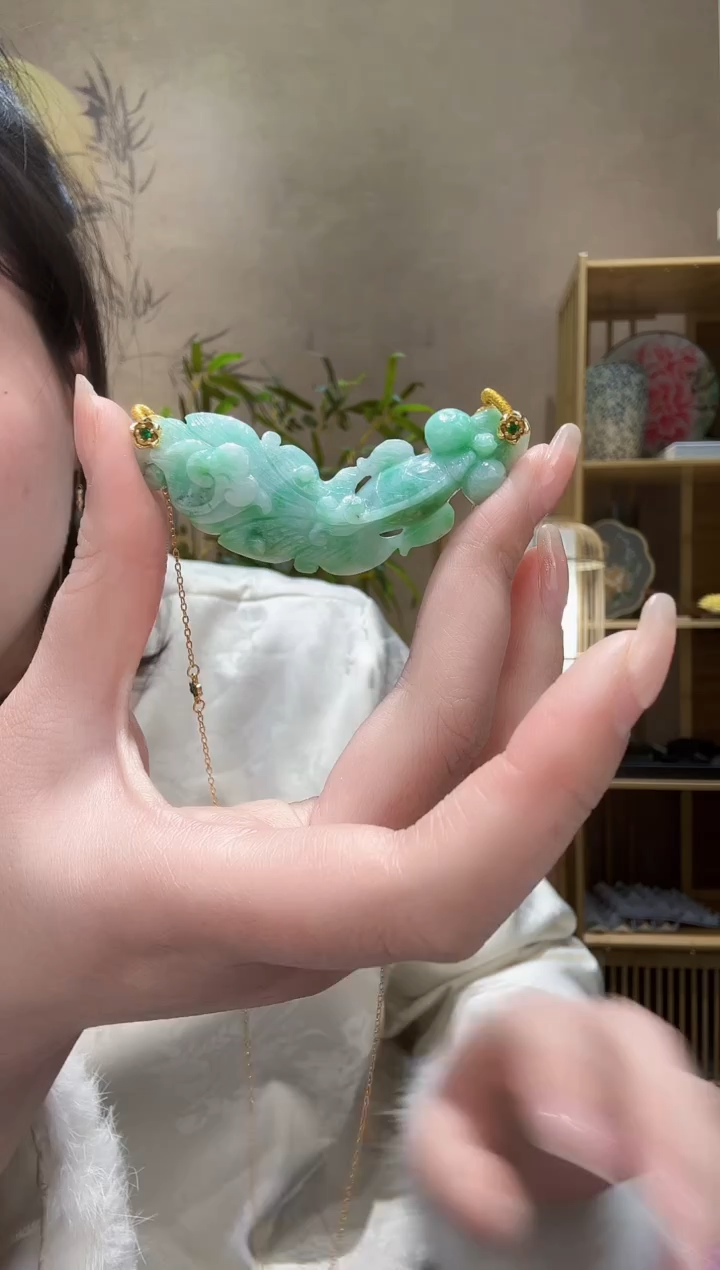 【闪购商品】翡翠颈饰未镶嵌吊坠