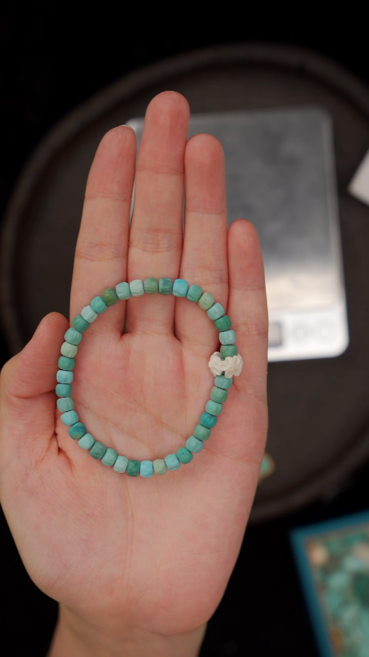 未镶嵌绿松石手串手串