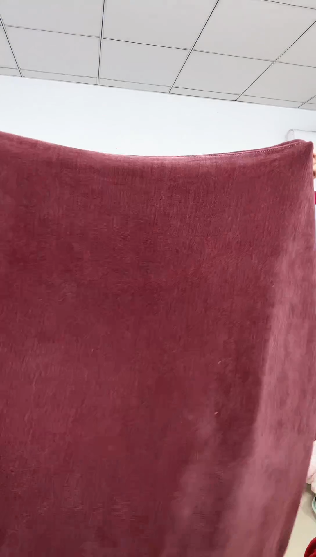 法兰绒双面绒成品毯18X2