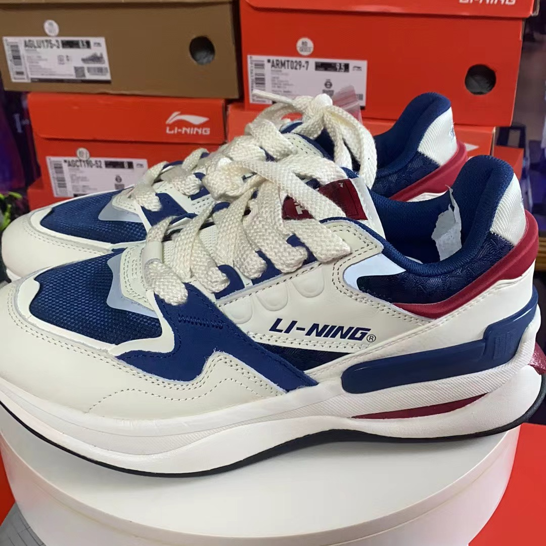 LI-NING/李宁40码-44码AGCT501-1男子跑鞋跑步鞋舒适网面耐磨