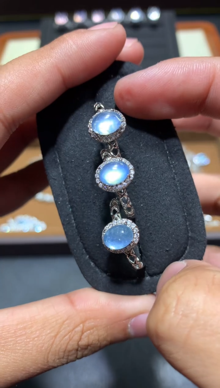 未镶嵌戒圈海蓝宝石G36【多样性发其一】