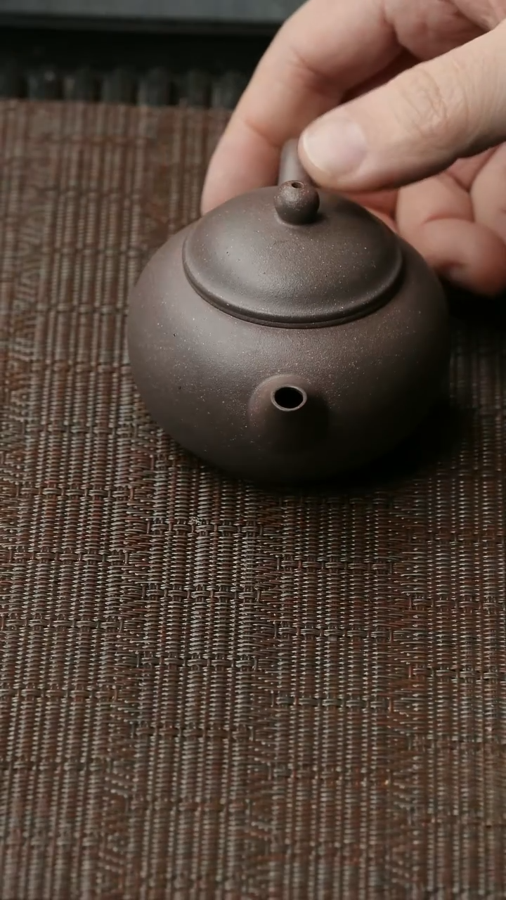 【闪购商品】紫砂茶壶五堂 孟臣-水平