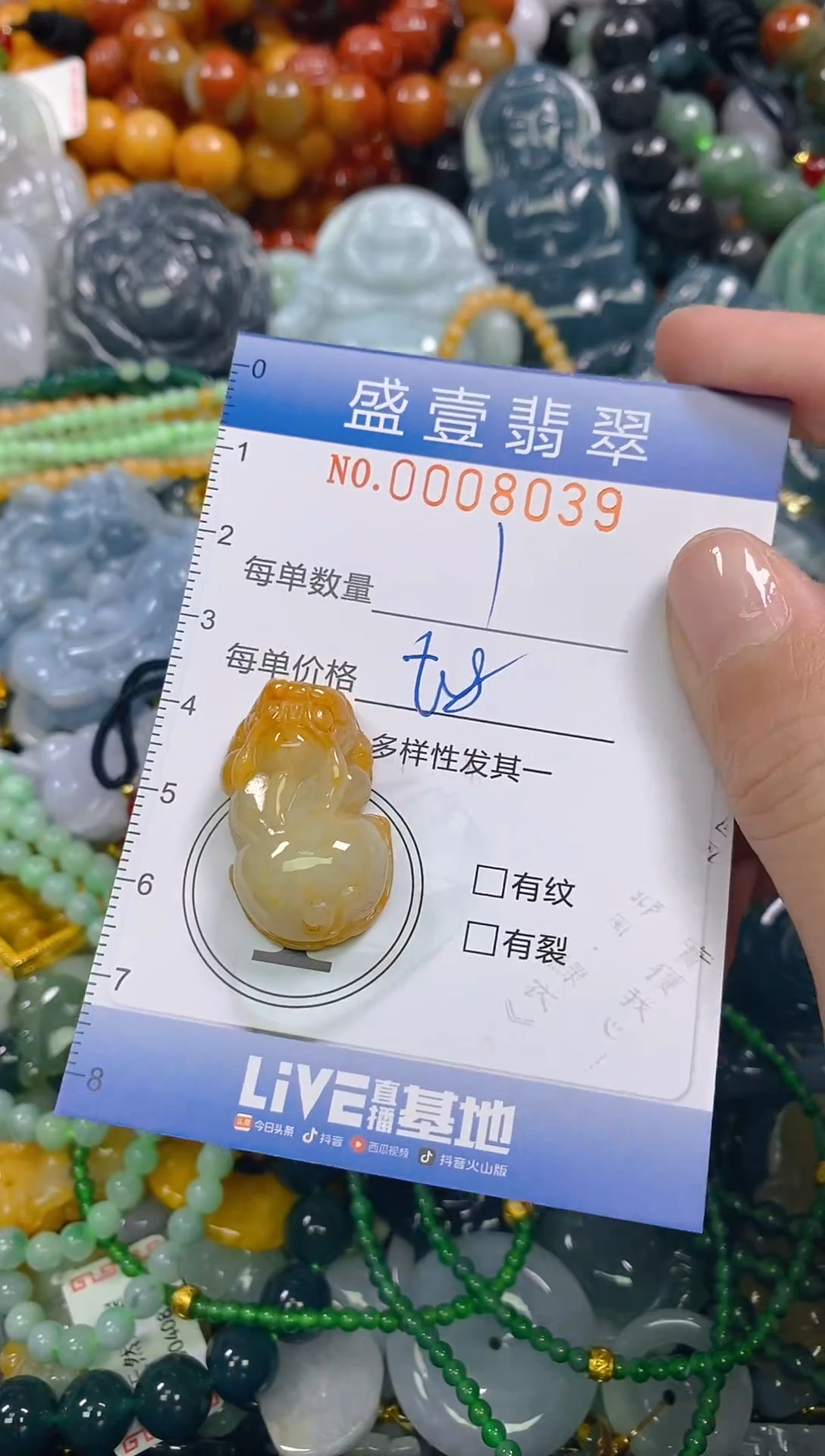 颈饰未镶嵌翡翠闪购0008039