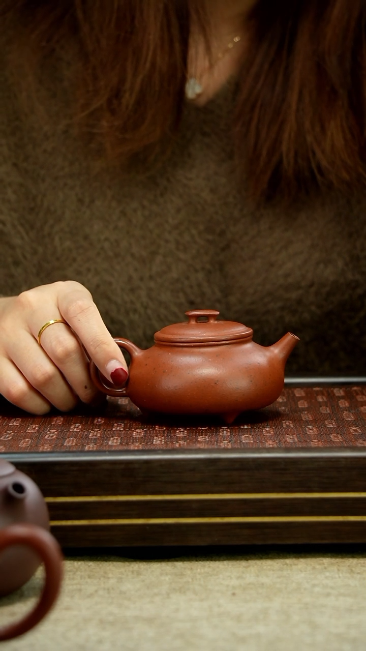 【闪购商品】xll 老朱泥 宝象生辉 紫砂壶