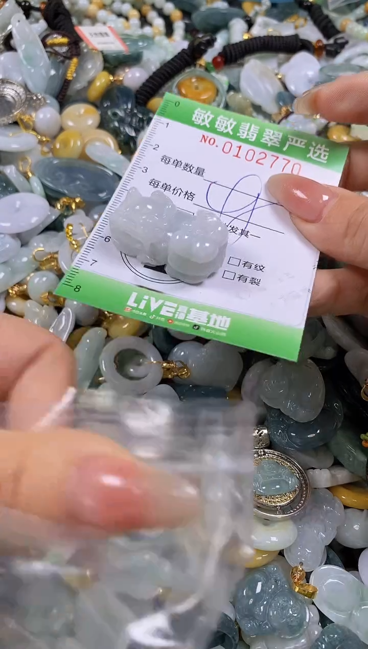 【闪购商品】翡翠颈饰未镶嵌闪购0102770