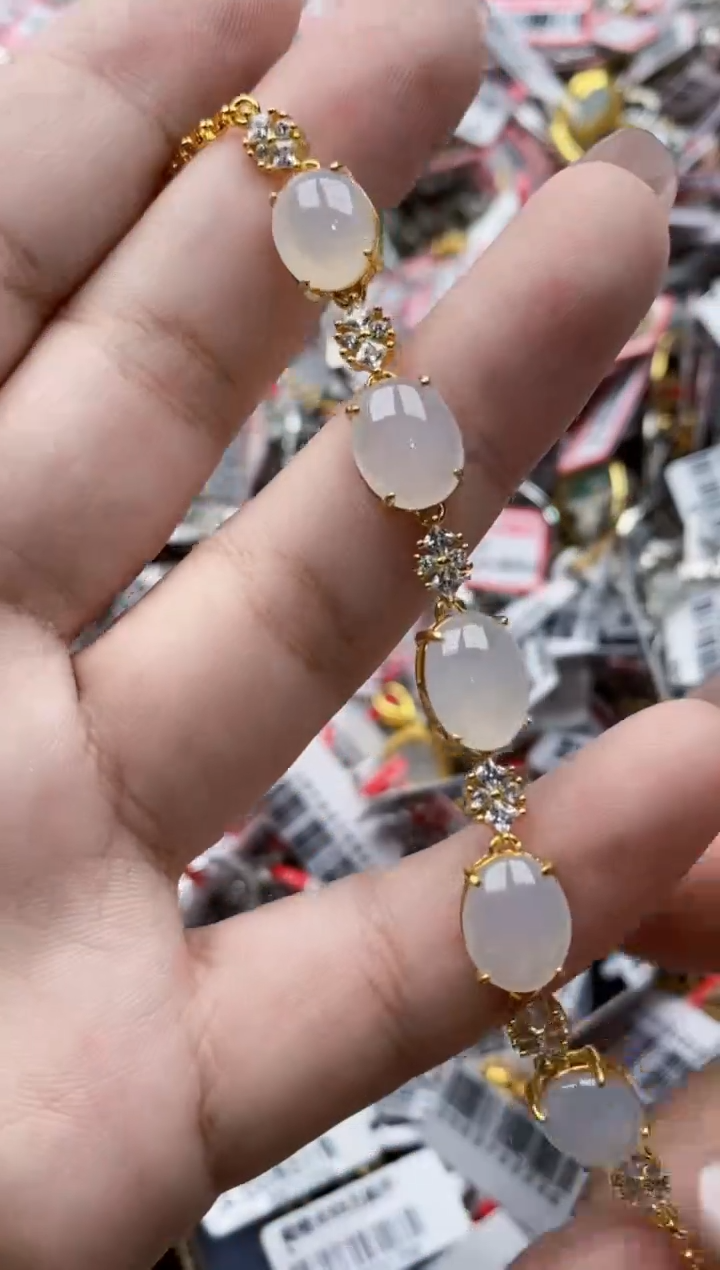 【闪购商品】翡翠戒指银S925镶嵌22222---5