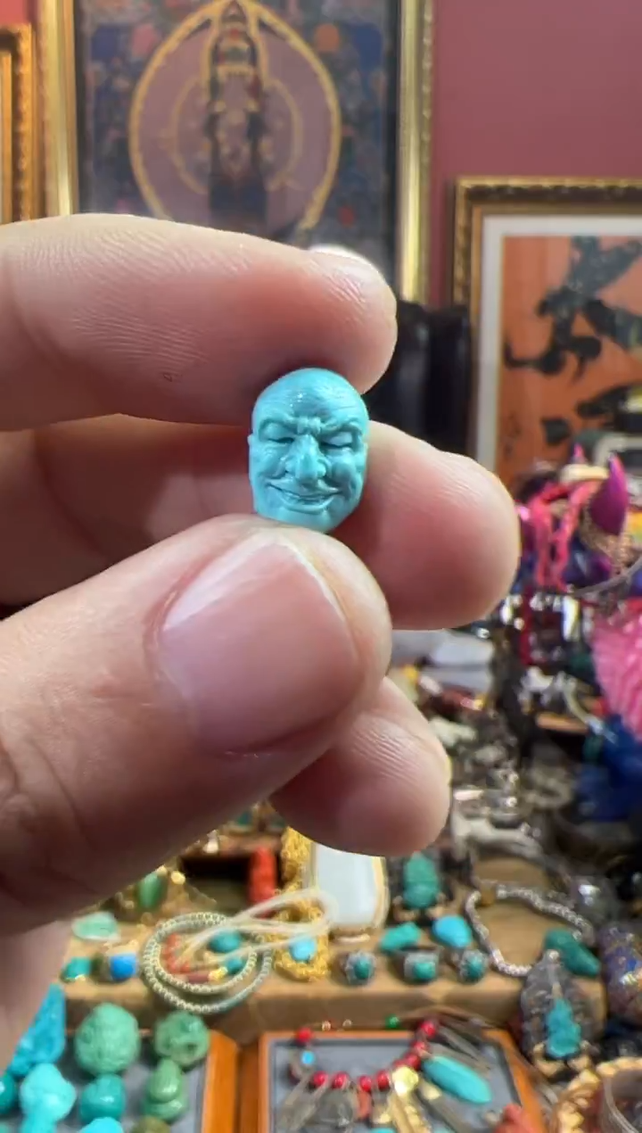 未镶嵌绿松石.84号  绿松石配饰套装ylp8*10*12mm