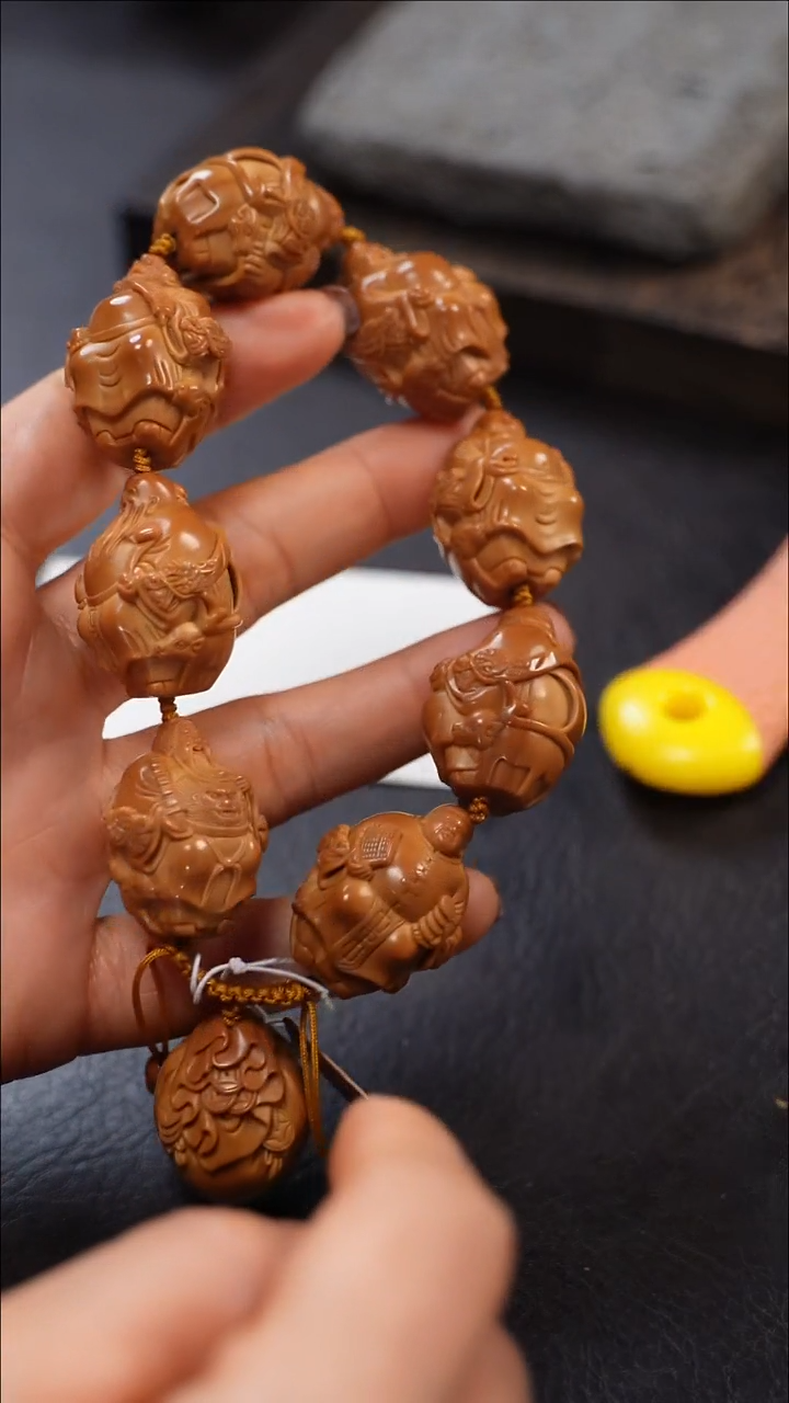 手串/手链橄榄核九林核雕文玩作品