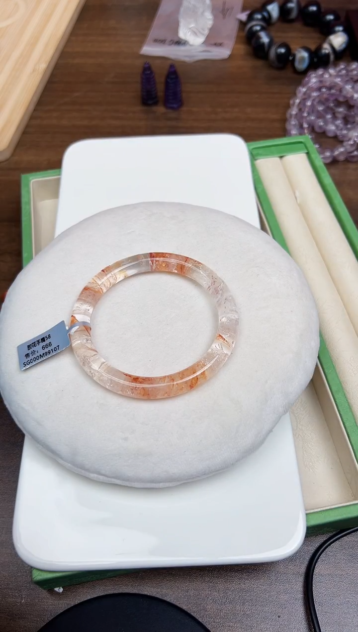 未镶嵌手镯水晶悦4115 圈口58