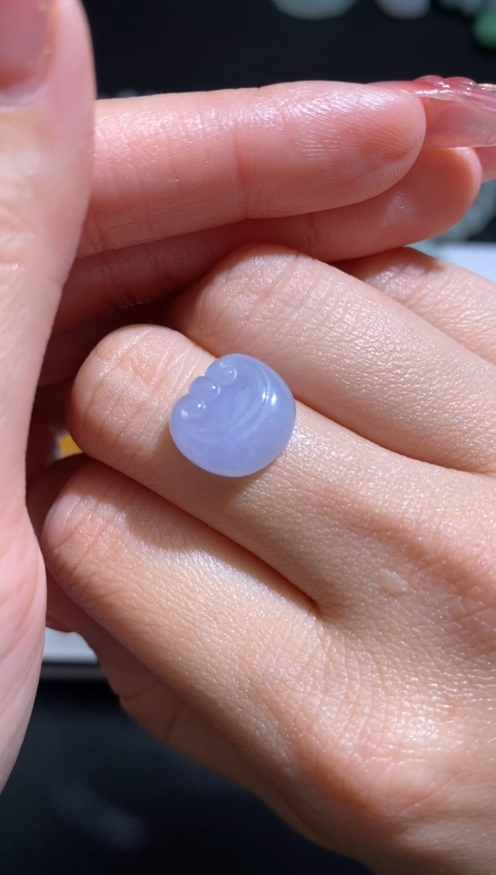 银S925镶嵌定制翡翠翡翠毛货~