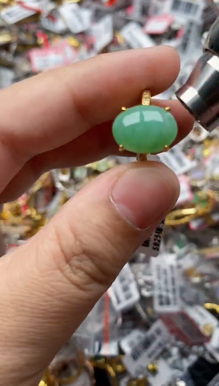 【闪购商品】翡翠戒指银S925镶嵌11111---7