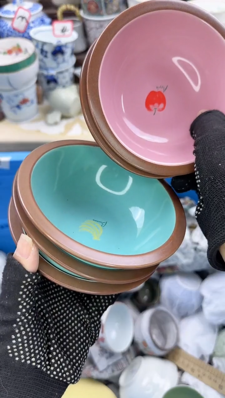 【闪购商品】瓷片5只中古陶瓷满18米包邮一单一付