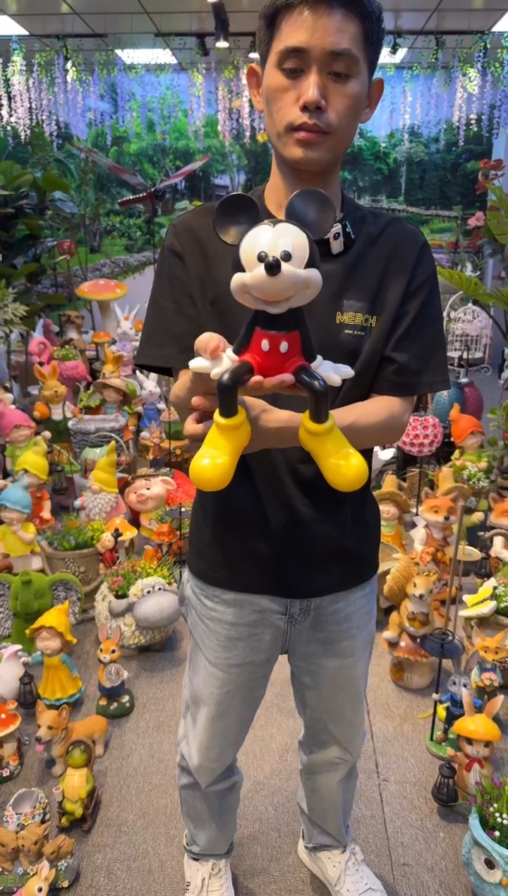 无花朵花园庭院摆件&00&