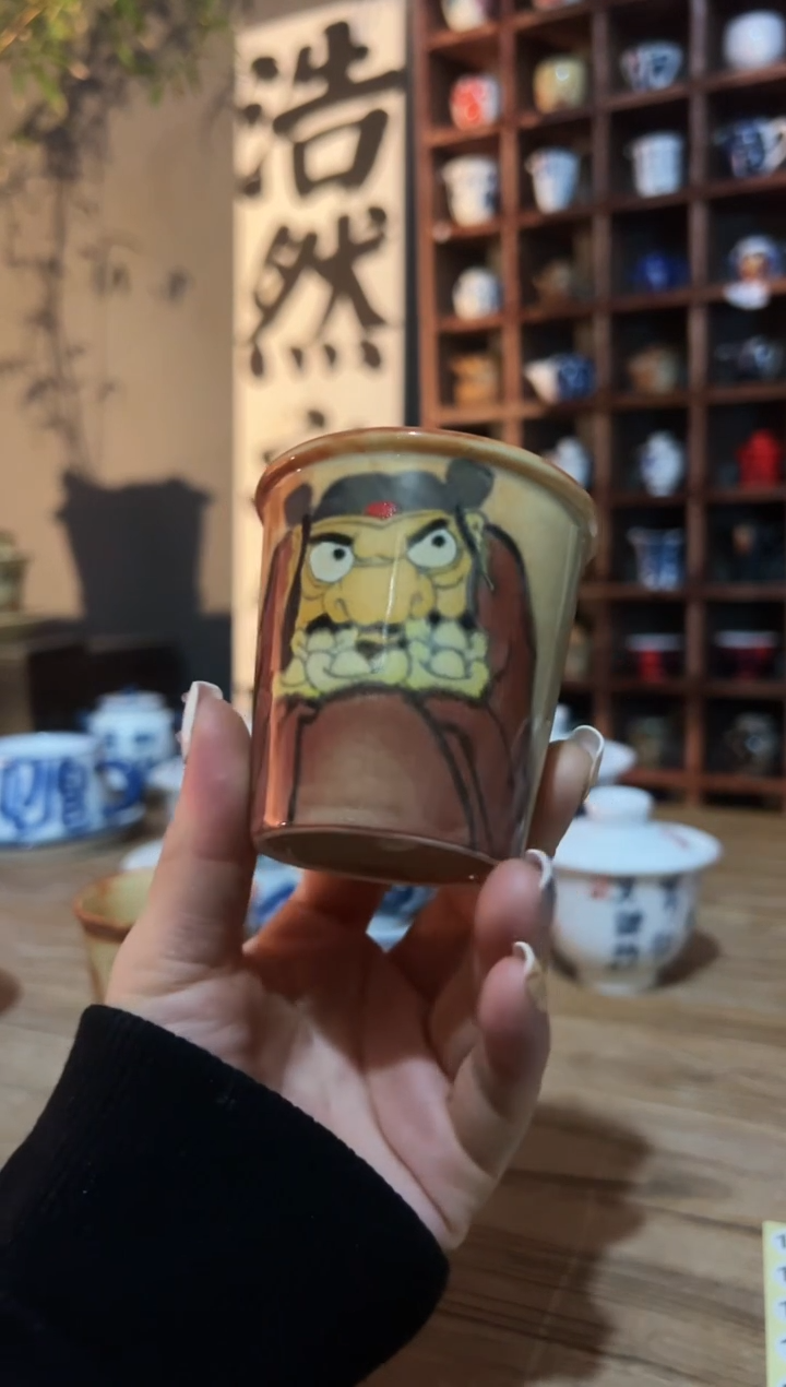 【闪购商品】观云听雨原创手绘茶具