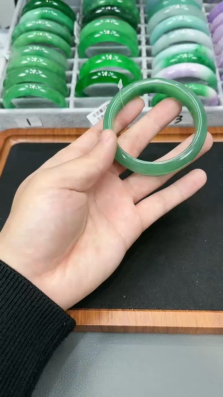 【闪购商品】砖雕s41独货手镯圈口61