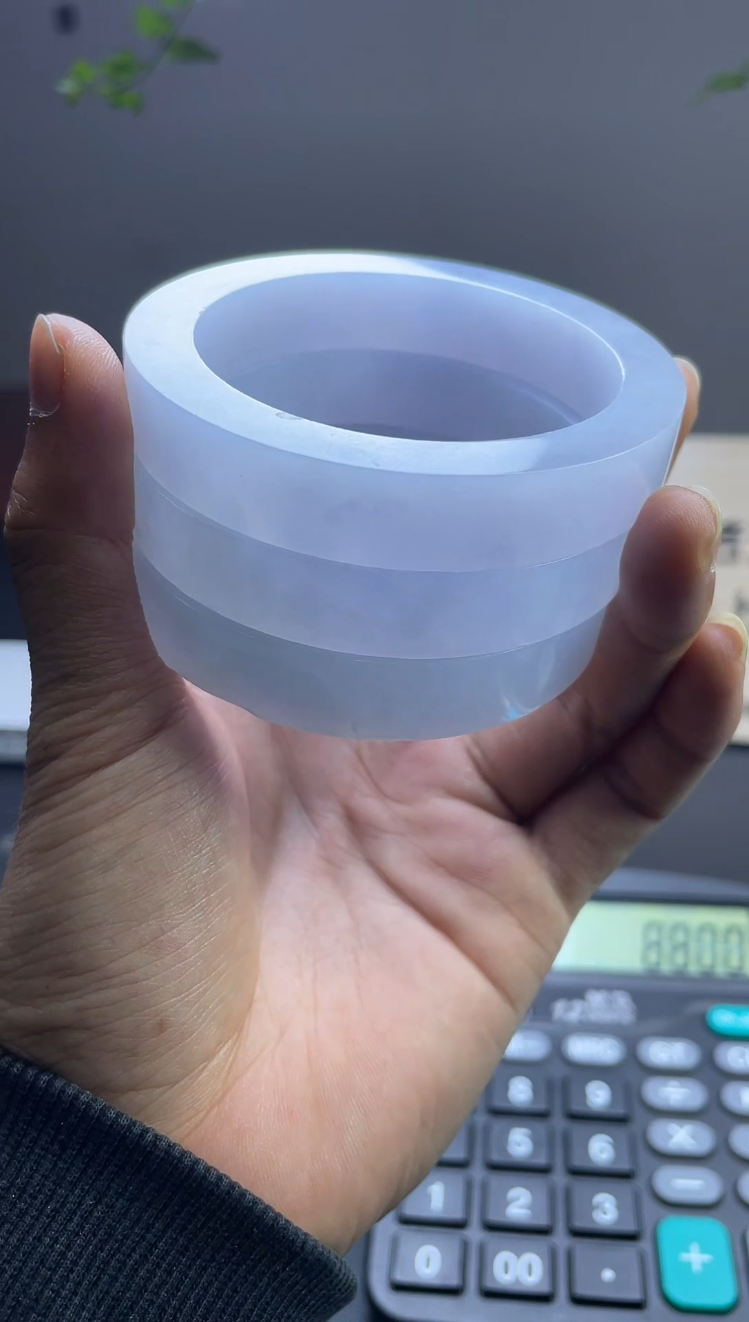 【闪购商品】定制翡翠正圈未镶嵌老朱