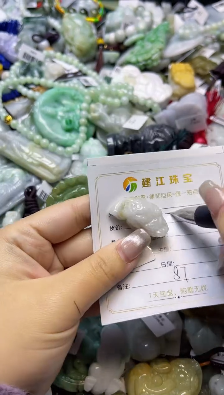 【闪购商品】翡翠颈饰未镶嵌00000087