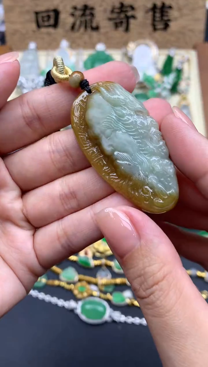 【闪购商品】翡翠颈饰未镶嵌166-中国好珍宝