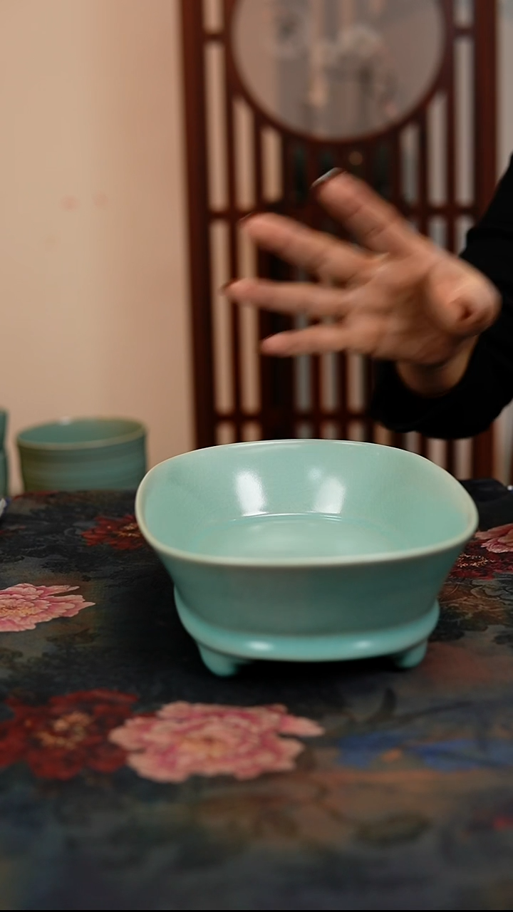 瓷片原产地原矿釉汝瓷