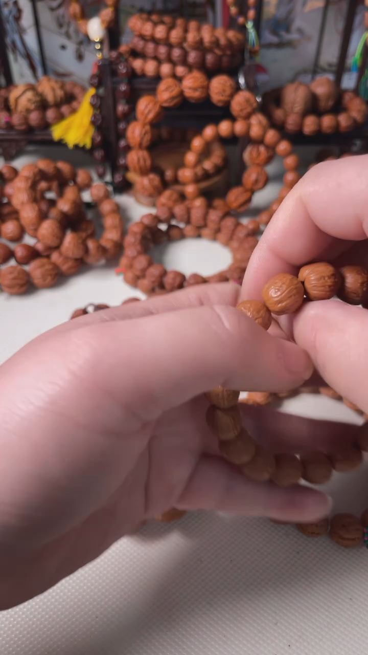 【闪购商品】文玩核桃手串小核桃