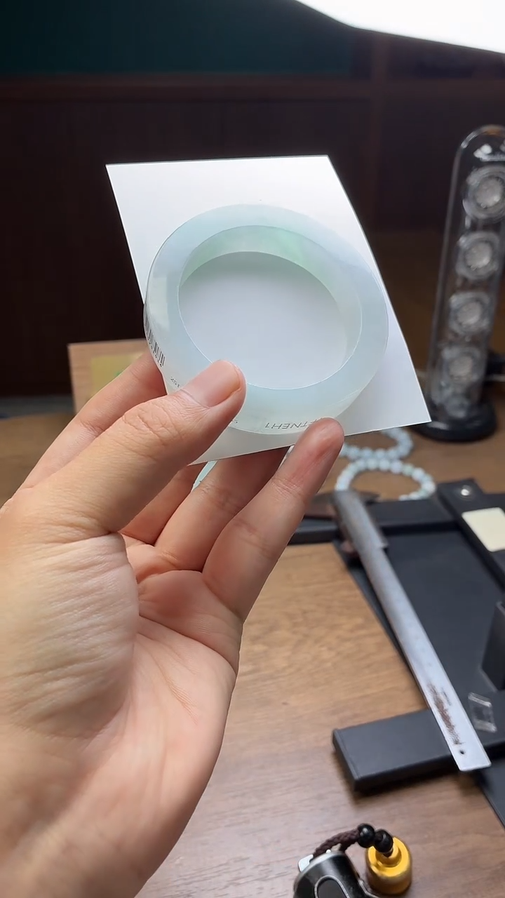 未镶嵌手镯定制翡翠小****3定制