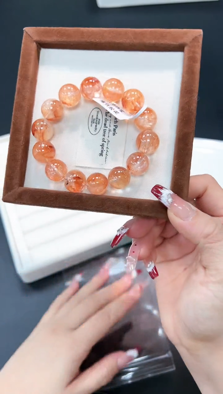 【闪购商品】水晶手串未镶嵌56f多样性发其一/1条14mm默认微瑕