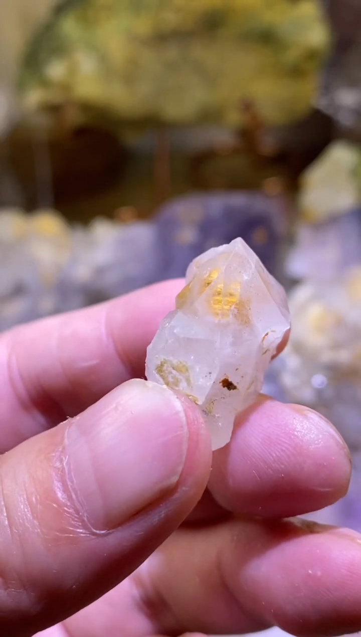 未镶嵌珠宝半成品水晶28号四川超七花园水晶