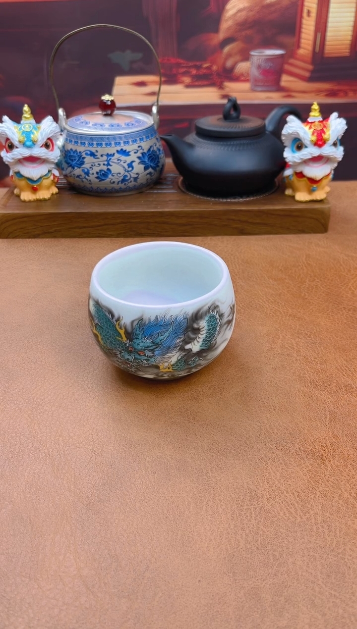 陶瓷茶具摆件旅行套组