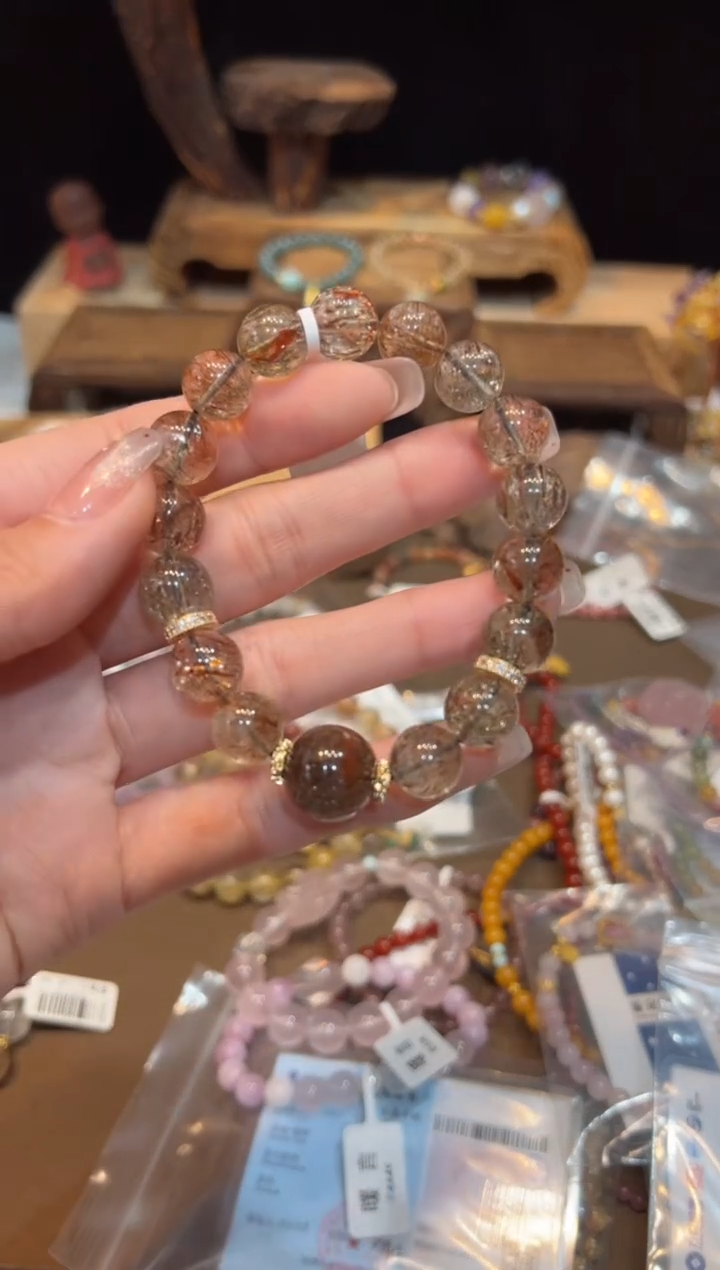 【闪购商品】水晶手链未镶嵌手饰@@E6327