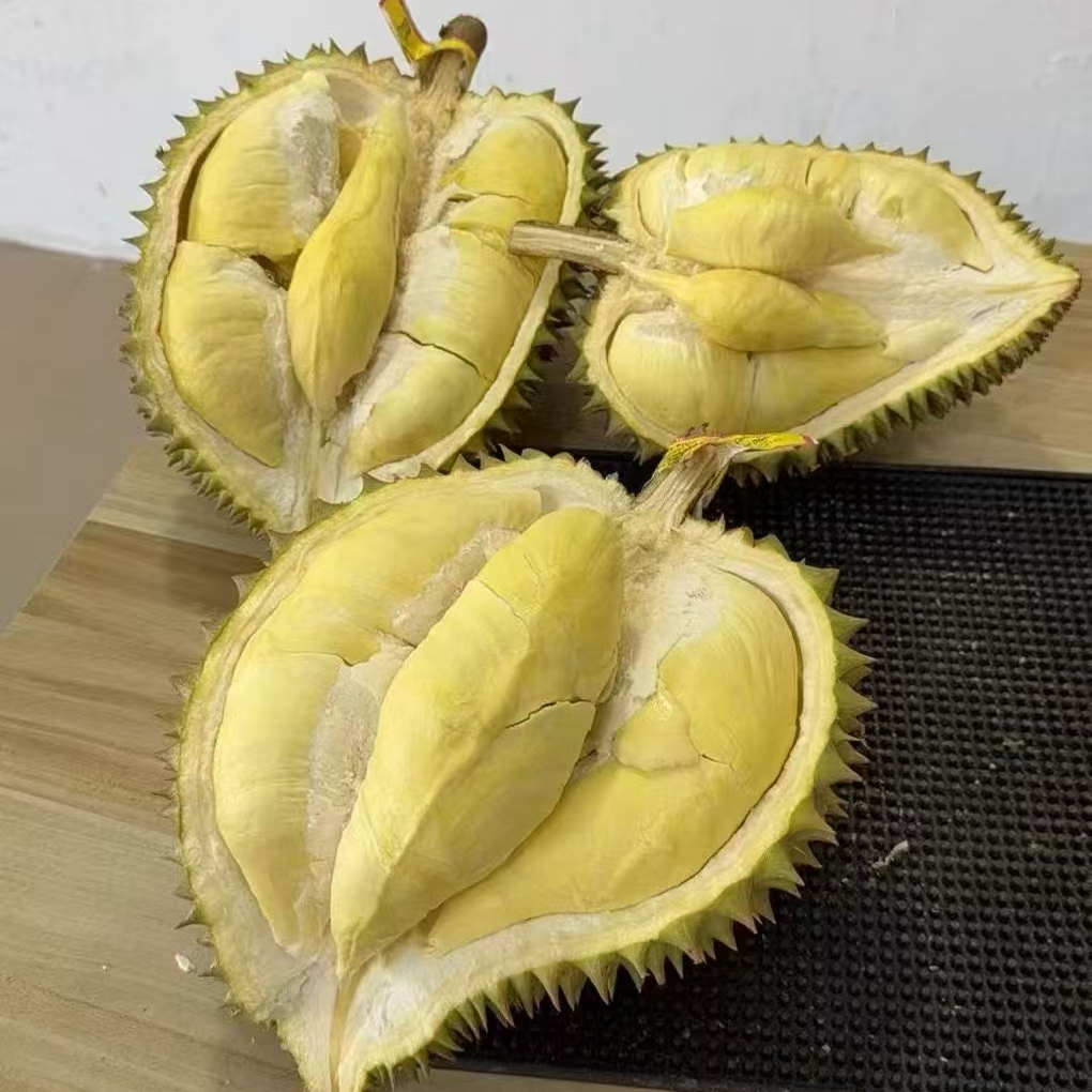 新鲜现开泰国金枕榴莲一斤-两斤装纯果肉核小金枕泰国