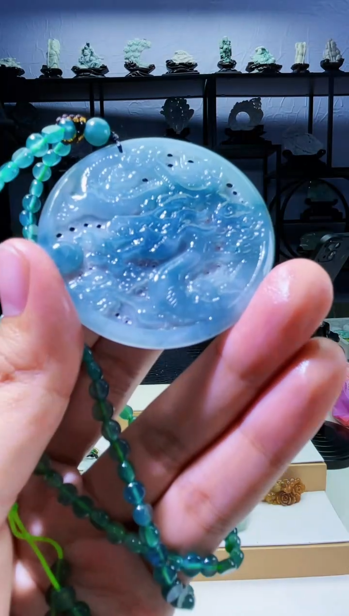 【闪购商品】定制翡翠未镶嵌毛货01220010多样性发一