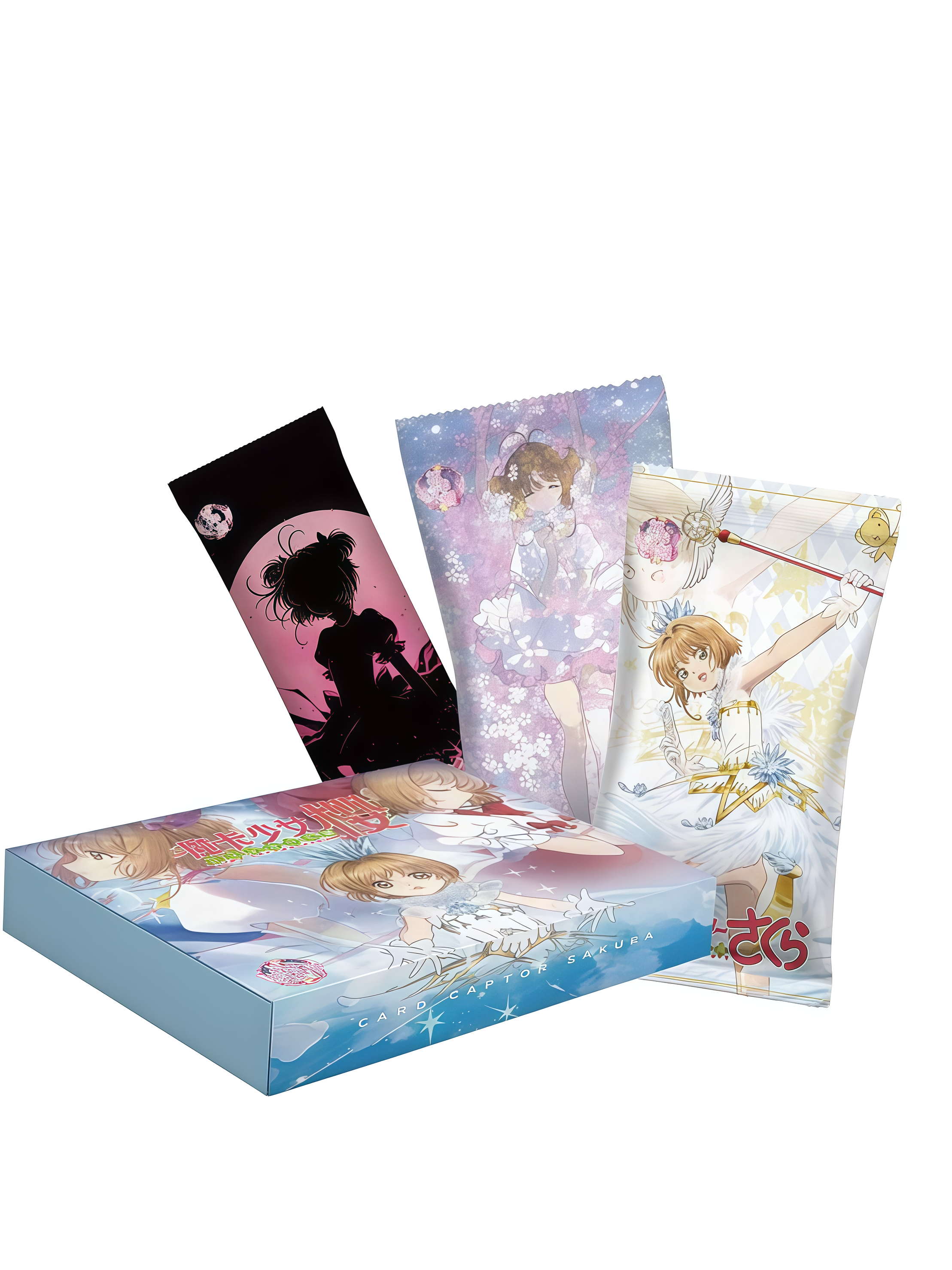 【平拆芙芙】初卡魔法小樱樱之卡与透明的心收藏盲盒卡牌二创