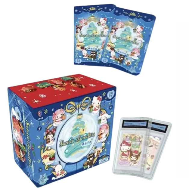 卡宝文创【平拆】三丽鸥家族暖冬庆典拍立得收藏卡牌