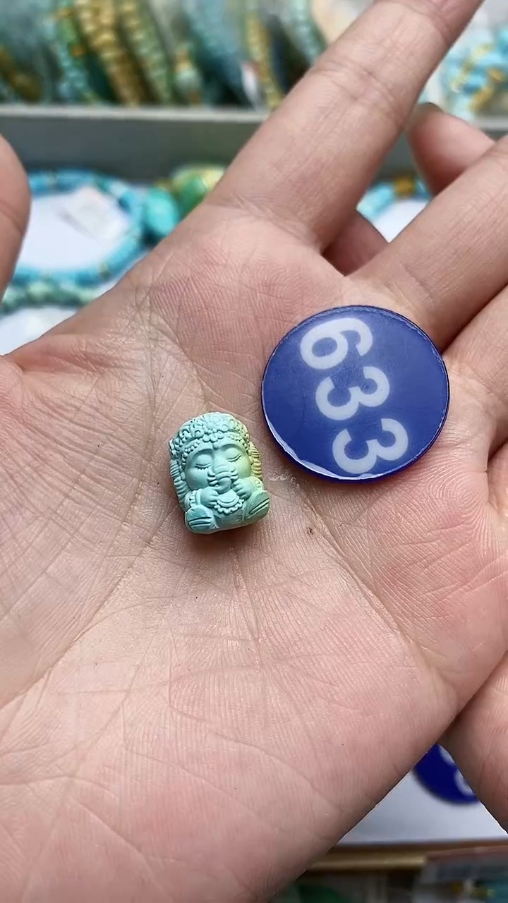 【闪购商品】绿松石雕刻件未镶嵌633